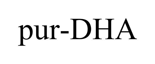 Trademark Logo PUR-DHA