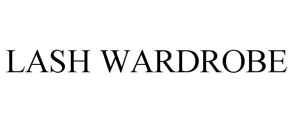 Trademark Logo LASH WARDROBE