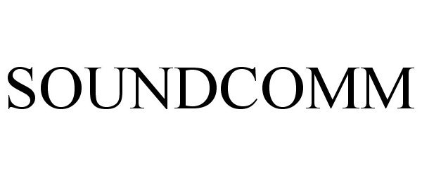 Trademark Logo SOUNDCOMM