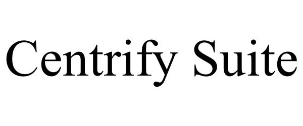 Trademark Logo CENTRIFY SUITE