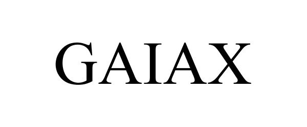 Trademark Logo GAIAX