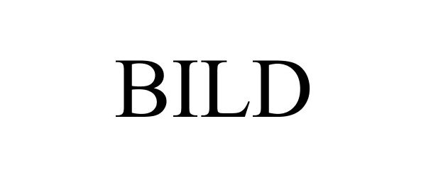 Trademark Logo BILD