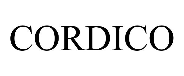 Trademark Logo CORDICO