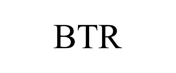 Trademark Logo BTR