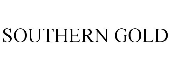 Trademark Logo SOUTHERN GOLD