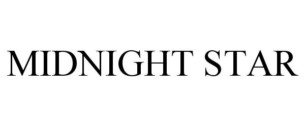 Trademark Logo MIDNIGHT STAR