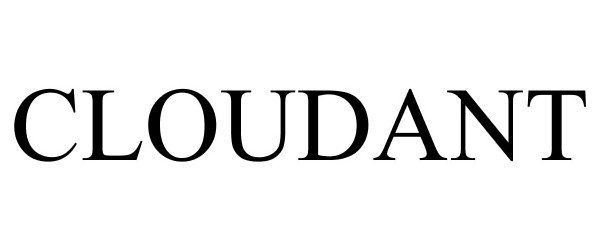 Trademark Logo CLOUDANT