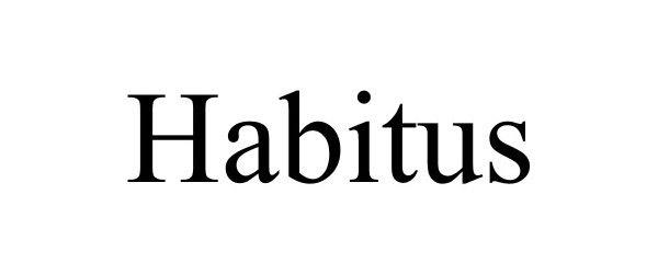 Trademark Logo HABITUS
