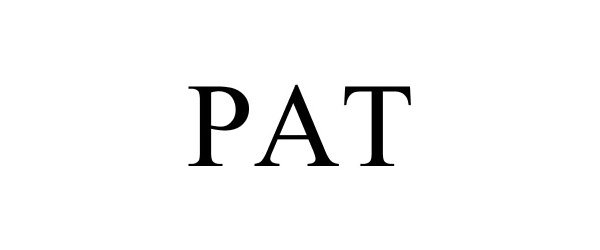 Trademark Logo PAT