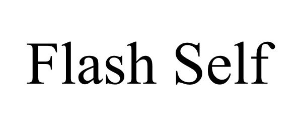 Trademark Logo FLASH SELF