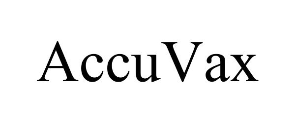 Trademark Logo ACCUVAX