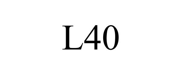 Trademark Logo L40
