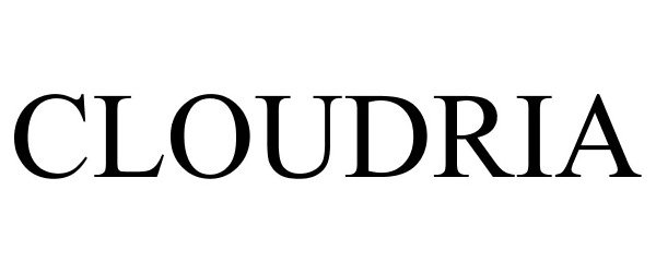 Trademark Logo CLOUDRIA