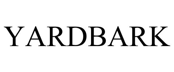 Trademark Logo YARDBARK