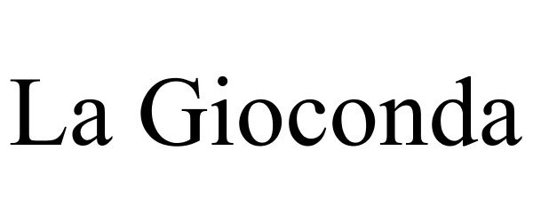 Trademark Logo LA GIOCONDA