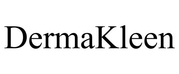 Trademark Logo DERMAKLEEN