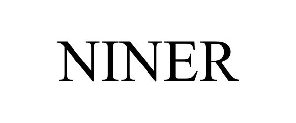 Trademark Logo NINER