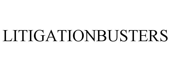 Trademark Logo LITIGATIONBUSTERS