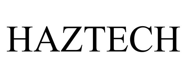 Trademark Logo HAZTECH