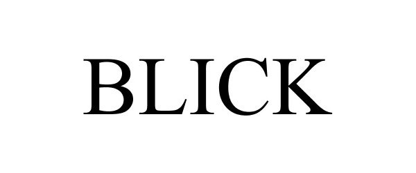 Trademark Logo BLICK