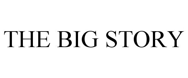 Trademark Logo THE BIG STORY