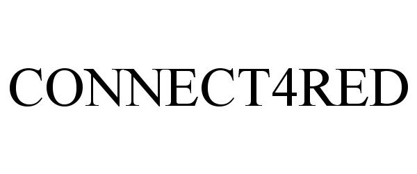Trademark Logo CONNECT4RED