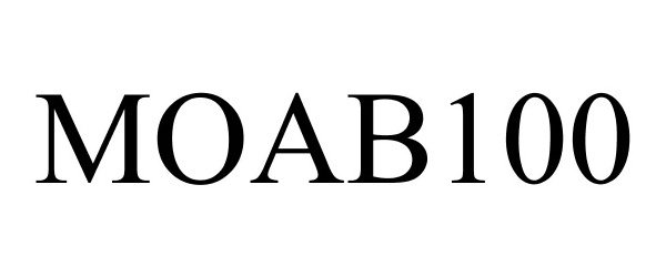 Trademark Logo MOAB100