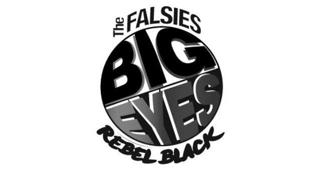  THE FALSIES BIG EYES REBEL BLACK