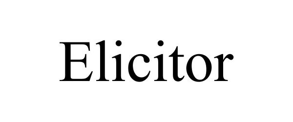 Trademark Logo ELICITOR