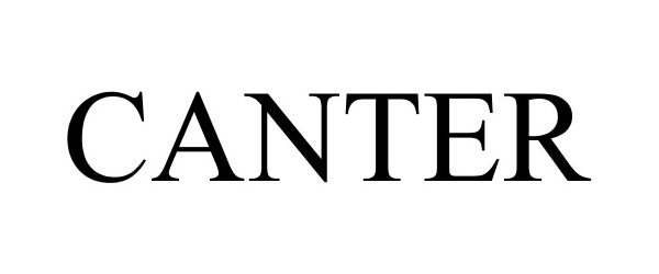 Trademark Logo CANTER