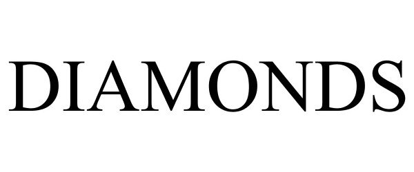 Trademark Logo DIAMONDS