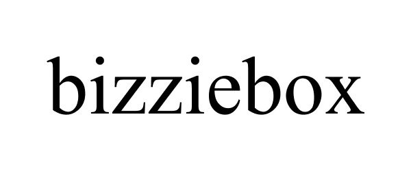 Trademark Logo BIZZIEBOX
