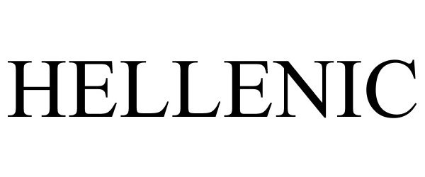 Trademark Logo HELLENIC