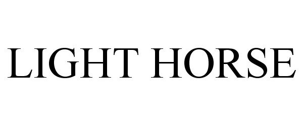 Trademark Logo LIGHT HORSE