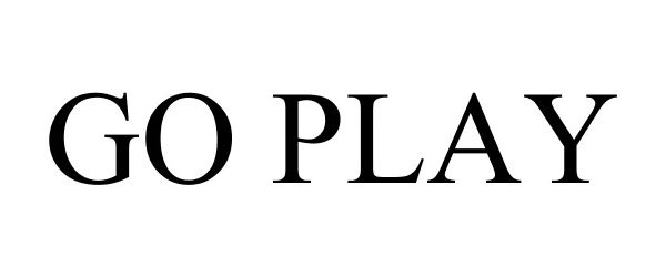 Trademark Logo GO PLAY