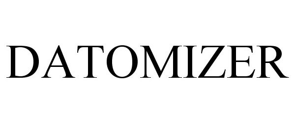 Trademark Logo DATOMIZER