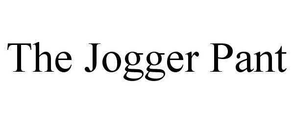  THE JOGGER PANT