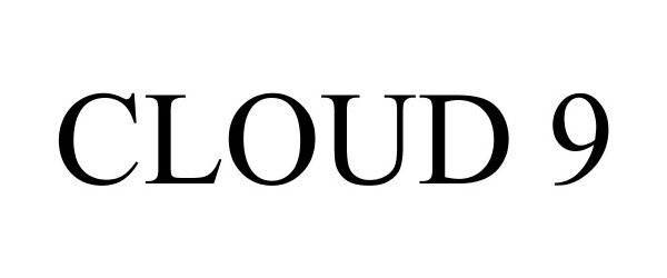Trademark Logo CLOUD 9