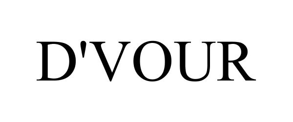 Trademark Logo D'VOUR