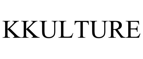 Trademark Logo KKULTURE