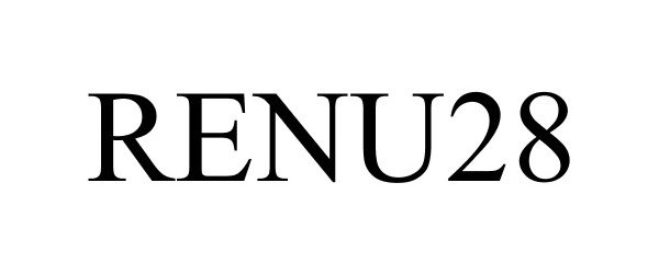 Trademark Logo RENU28
