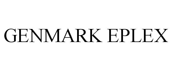 Trademark Logo GENMARK EPLEX