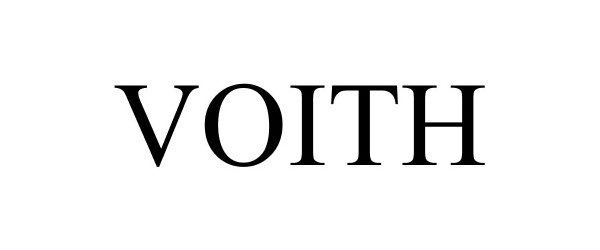 Trademark Logo VOITH