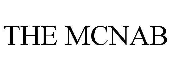 Trademark Logo THE MCNAB