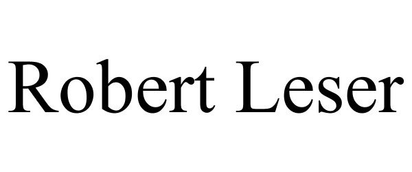 Trademark Logo ROBERT LESER