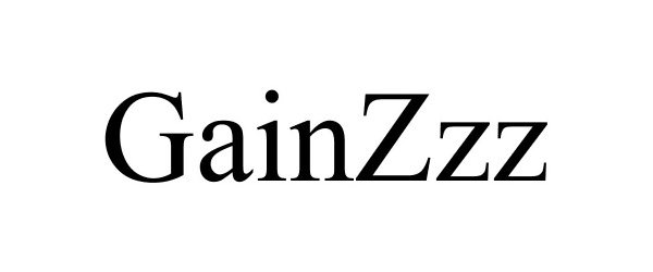 Trademark Logo GAINZZZ