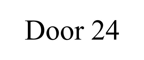 Trademark Logo DOOR 24