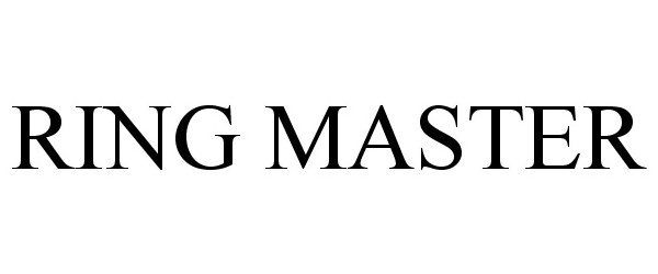 Trademark Logo RING MASTER