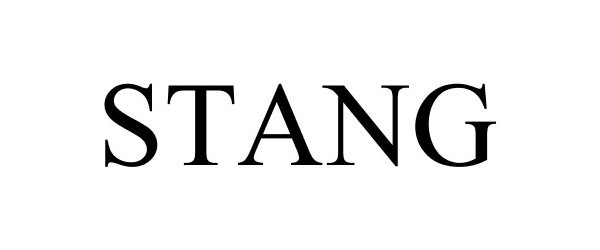 Trademark Logo STANG