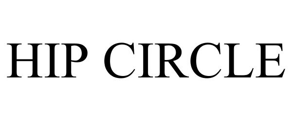 Trademark Logo HIP CIRCLE